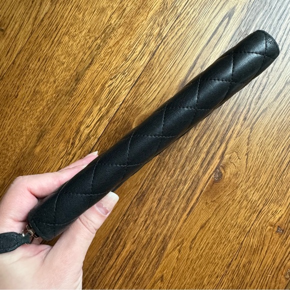 Chanel 2014 Interlocking CC Quilted Continental Zip Around Wallet - Picture 6 of 17